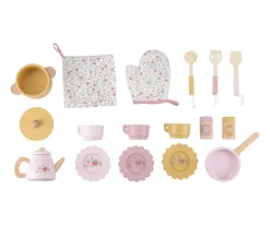 Cocinitas De Juguete^Little Dutch Cocina de Madera Rosa FSC