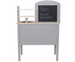 Cocinitas De Juguete^JaBaDaBaDo AB Cocina Gris con Olla y Sartén