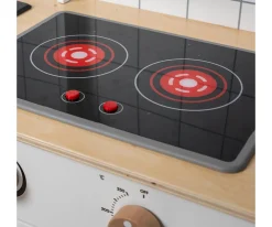 Sale Cocina Play con Placa Eléctrica Niños Juegos De Imitación|Juguetes Niños 5 Años