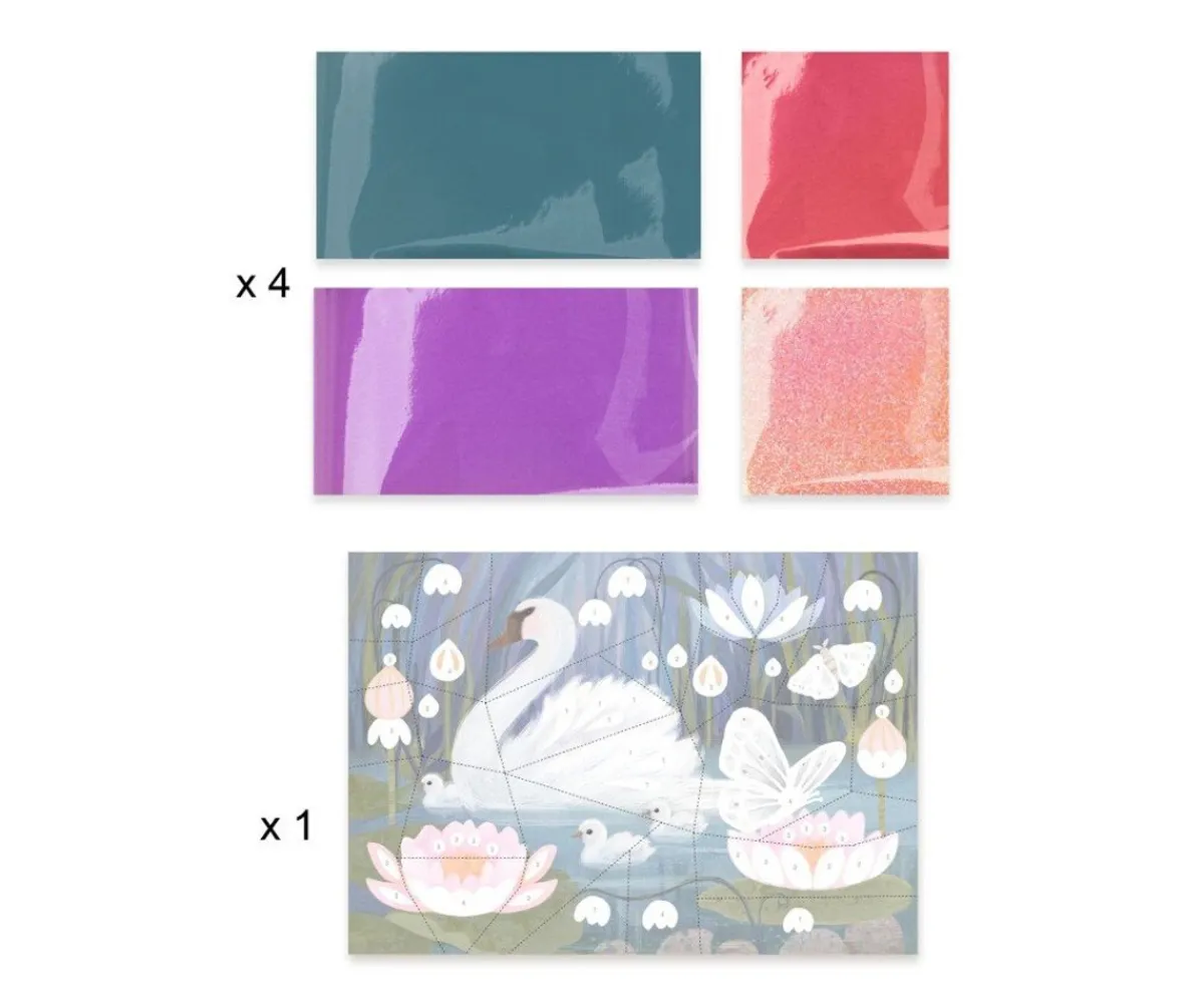 Manualidades Para Niños^Djeco Cofre Multiactividades Creativas Fluffy Box