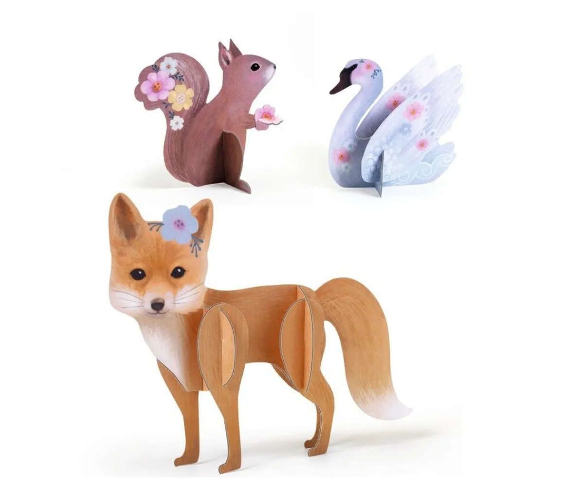 Manualidades Para Niños^Djeco Cofre Multiactividades Creativas Fluffy Box