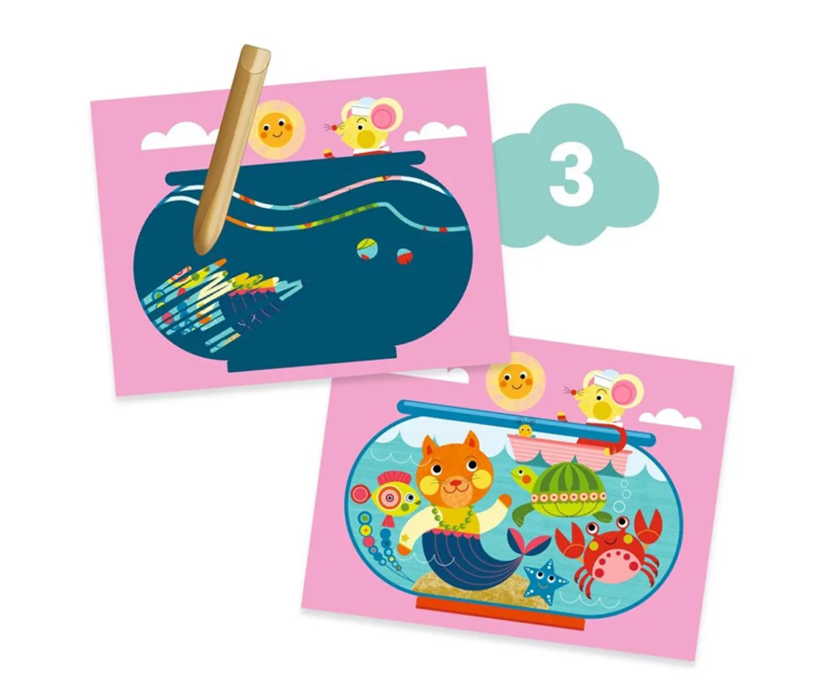 New Cofre Multiactividades EL Gato y Sus Amigos Niños Manualidades Para Niños|Juguetes Niños + 10 Años