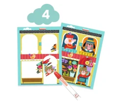 New Cofre Multiactividades EL Gato y Sus Amigos Niños Manualidades Para Niños|Juguetes Niños + 10 Años