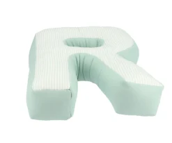 Cojines Infantiles^Cristina de Jos'h Cojín con la Inicial Algodón Dorset Verde