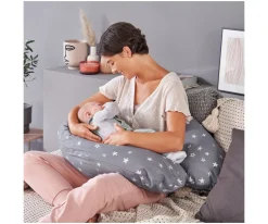 Lactancia^Theraline Cojín Lactancia y Maternidad The Original Star Gris