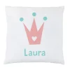 Cojines Infantiles^Tutete Cojín Personalizado Corona Rosa