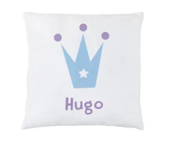Cojines Infantiles^Tutete Cojín Personalizado Corona Azul