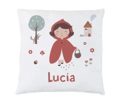 Cojín Personalizado Little Red Cojines Infantiles|Colecciones Vuelta Al Cole