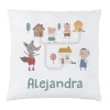 Sale Cojín Personalizado The Three Little Pigs Colecciones Vuelta Al Cole|Cojines Infantiles