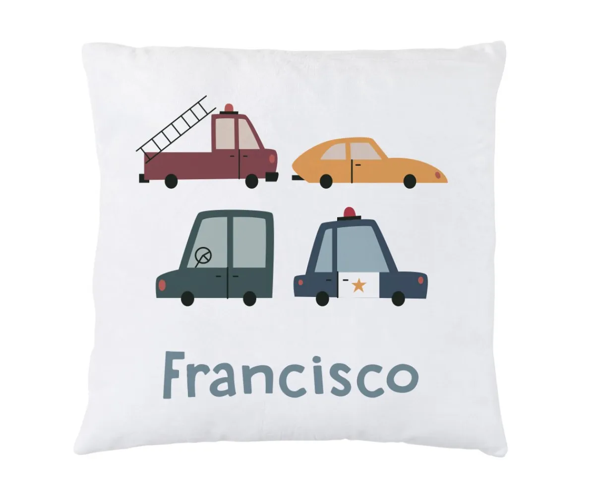 Best Cojín Personalizado Vintage Cars Cojines Infantiles|Colecciones Vuelta Al Cole