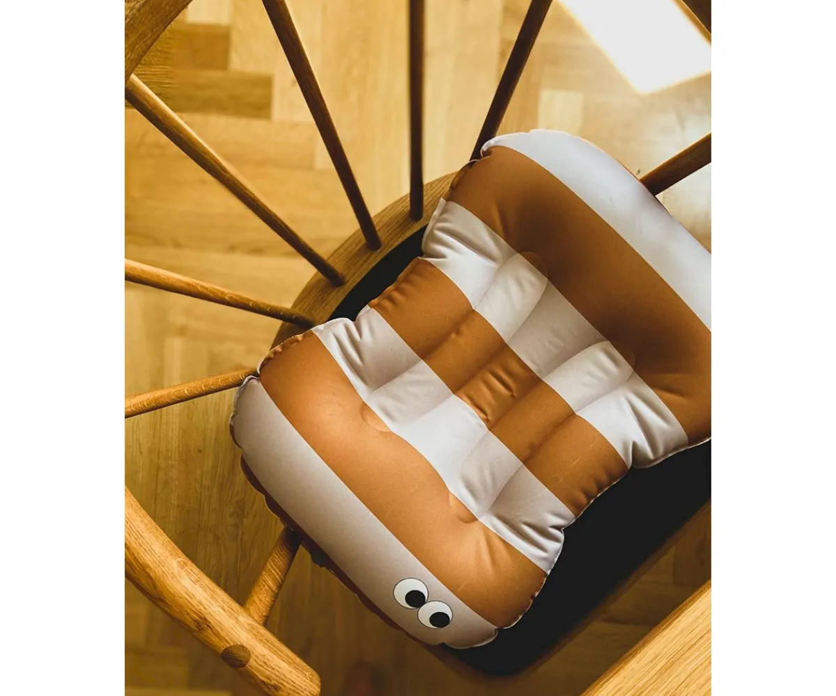 Tronas Bebé^Noui Noui Cojín Reductor para Silla Stripes Nude Mustard