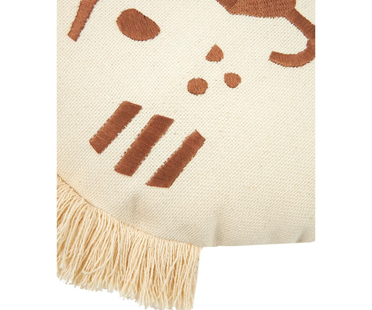 Cojines Infantiles^Nobodinoz Cojín Tigre Bordado