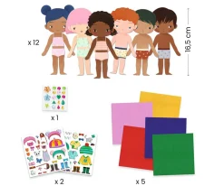 Clearance Collage Vestidos de Suavidad Niños Juguetes Niños 4 Años|Manualidades Para Niños
