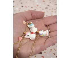 Sale Collar Unicornio Turquesa Moda Mamá|Accesorios Para Bebé Y Niños