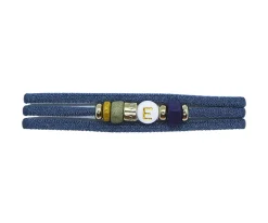 Online Collar-Pulsera Dué Azul Grisáceo Regalos Para Madres|Pulseras Con Nombre