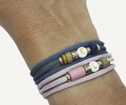 Discount Collar-Pulsera Dué Kaki Pulseras Con Nombre|Moda Mamá