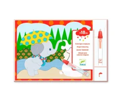 Manualidades Para Niños^Djeco Colorea Mágico Escondido Afuera