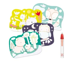 New Colorea Mágico Escondido en el Bosque Niños Manualidades Para Niños|Juguetes Más Recomendados