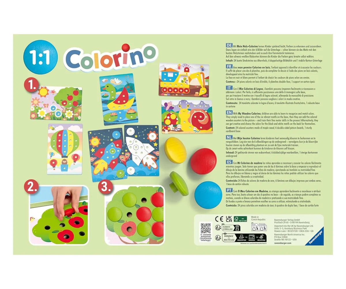 Clearance Colorino Aprende Los Colores Niños Juguetes Montessori|Juguetes Niños 3 Años