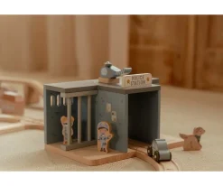 Best Comisaría de Policía FSC Niños Juguetes Niños 4 Años|Juguetes Para Niños De 18 Meses