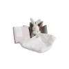 Peluches^Doudou et Compagnie Conejito Blanco en Cajita Floral Personalizable