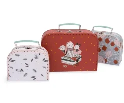 Organizadores De Juguetes^Moulin Roty Conjunto de 3 Maletines Después de la Lluvia