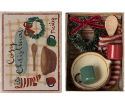 Clearance Conjunto Navideño Acogedor Niños Casa De Muñecas De Madera|Adornos Y Decoración Navidad