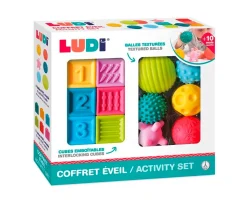 Juguetes Para Niños De Un Año^Ludi Conjunto Sensorial 12 Piezas