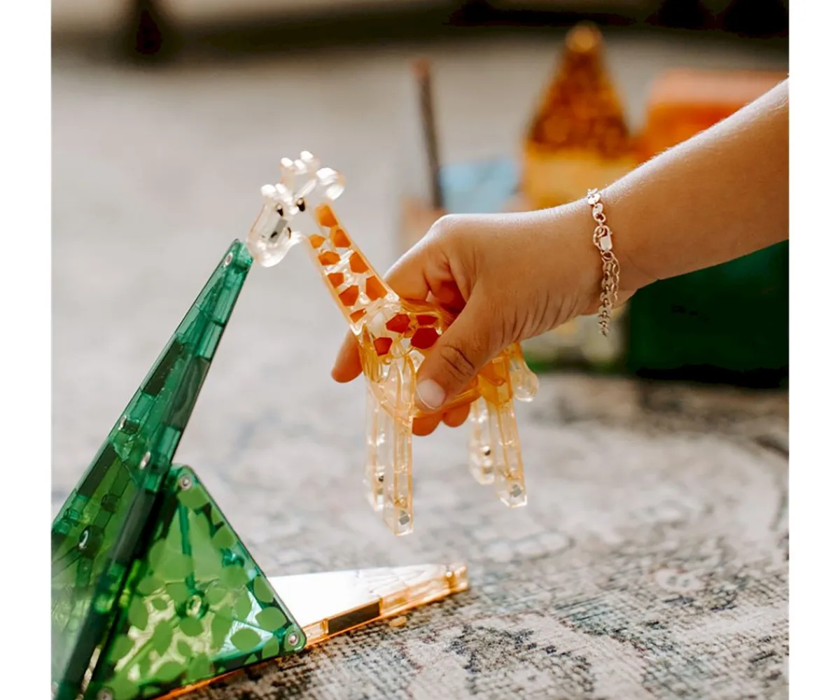 Clearance Construcción Animales del Safari 25pcs Niños Juguetes Niños 4 Años|Juguetes Niños 5 Años