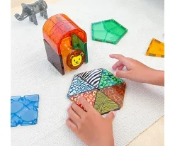 Clearance Construcción Animales del Safari 25pcs Niños Juguetes Niños 4 Años|Juguetes Niños 5 Años