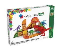 Construcción Dino World 40pcs Niños Juguetes Stem|Juguetes Niños 3 Años