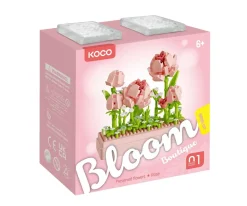 Best Construcción Mini Bloom Boutique Preserved Flowers Pink Niños Manualidades Para Niños|Juguetes Niños 6 Años