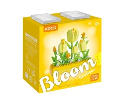New Construcción Mini Flor Fresca Tulipán 295 Piezas Niños Manualidades Para Niños|Juguetes Niños 8 Años