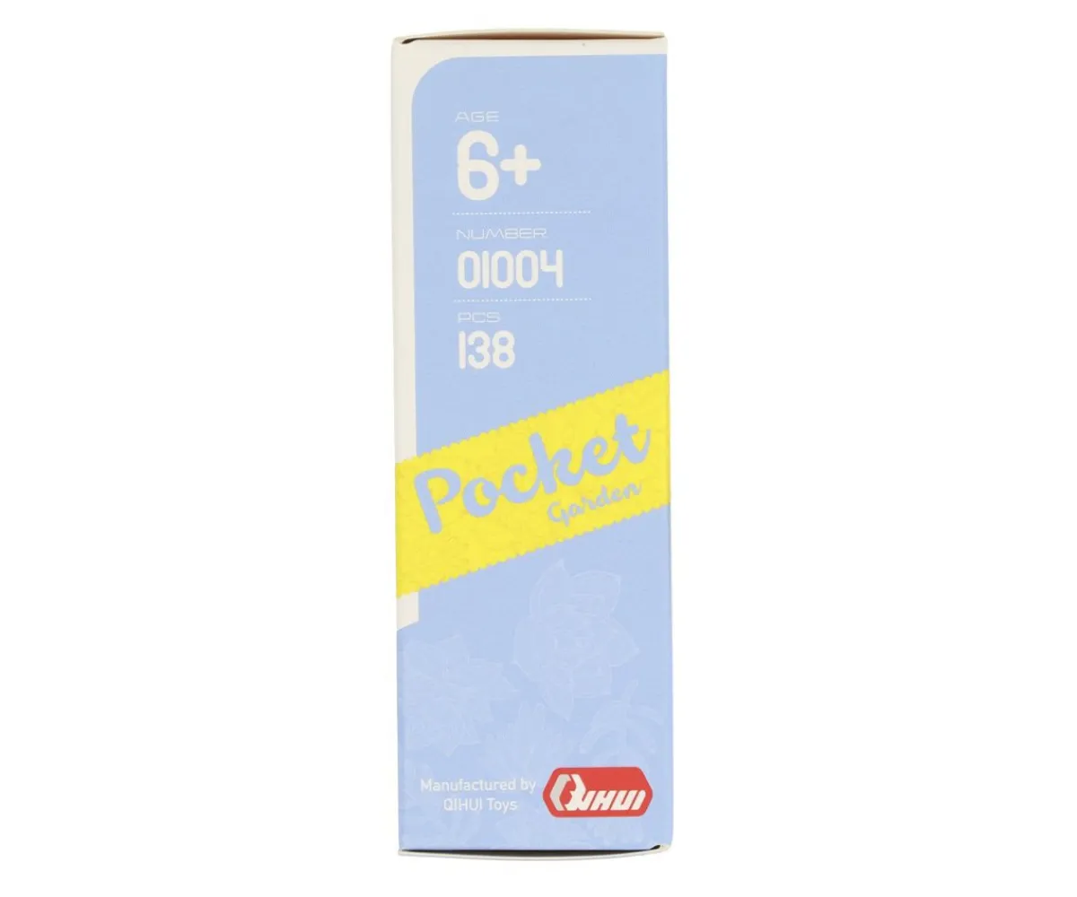 Best Construcción Mini Planta Suculenta Azul 138 Piezas Niños Manualidades Para Niños|Juguetes Niños + 10 Años