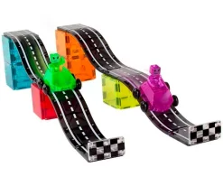 Hot Construcción Pista DownHill Dúo Niños Juguetes Niños 3 Años|Juguetes Stem