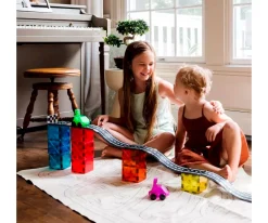 Hot Construcción Pista DownHill Dúo Niños Juguetes Niños 3 Años|Juguetes Stem