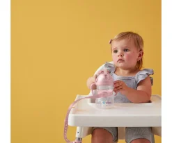 Hot Correa Anticaídas para Tazas Connect a Cup Blush Vasos Antiderrame|Accesorios Para Bebé Y Niños