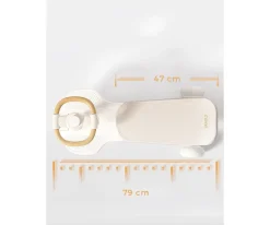 Patinetes^Bravold Correpasillos Patín Long Rider con Luz,Música y Ruedas Silenciosas Moca