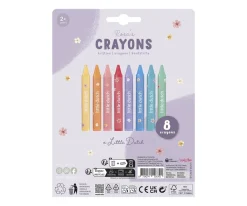 Manualidades Para Niños^Little Dutch Crayones de Cera Rosa