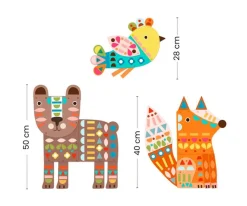 Juguetes Niños 3 Años^Djeco Creación de Animales Gigantes