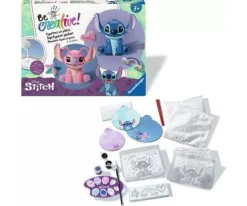 Sale Creaciones en Yeso Stitch Niños Juguetes Niños 8 Años|Manualidades Para Niños