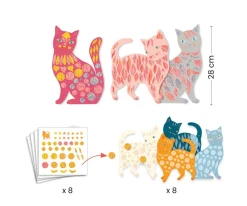 Clearance Crear con Papel "Los Gatitos De Elodie" Niños Juguetes Niños 4 Años|Manualidades Para Niños