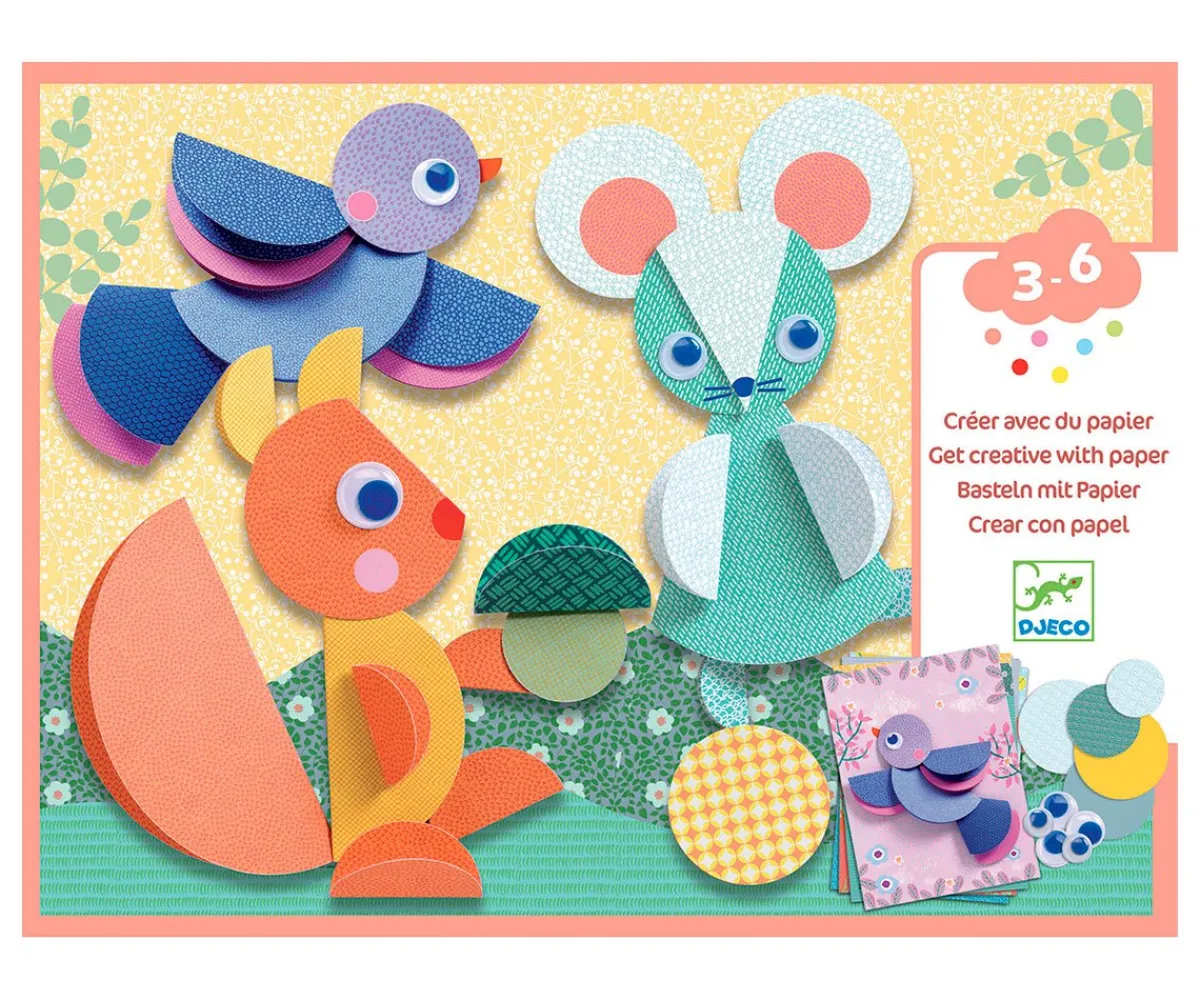 Juguetes Más Recomendados^Djeco Crear Con Pegatinas de Círculos