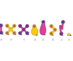 Online Crew Pack -Pink / Yellow 30 Piezas Niños Juguetes Niños 4 Años|Juguetes Niños 5 Años