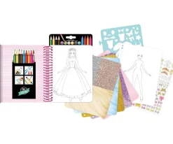 Online Cuaderno de Moda Be Teens Vestidos Princesas Niños Juguetes Niños 7 Años|Manualidades Para Niños