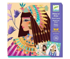 Manualidades Para Niños^Djeco Cuadros de Metal y Cuentas Izumi Idoia
