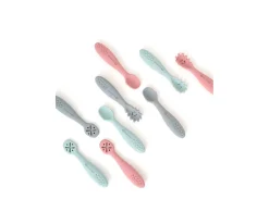 Online Cubiertos de Aprendizaje Pink Cubiertos Infantiles|Baby Led Weaning