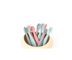 Clearance Cubiertos de Aprendizaje Blue Cubiertos Infantiles|Baby Led Weaning