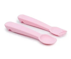 Cubiertos Infantiles^We Might Be Tiny Cubiertos Feedie Rosa