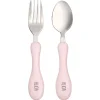 Cubiertos Infantiles^Tutete Cubiertos Personalizables Pastel Rosa